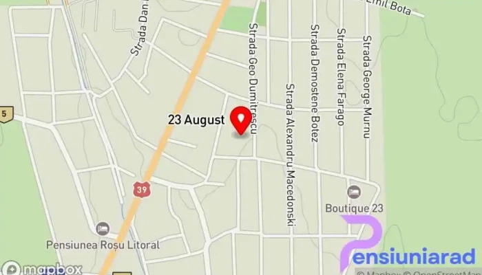 23 August -  Hartă - 23 August