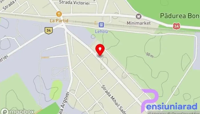 hartă a AGROFLOR Centru comercial în Lehliu-Gară