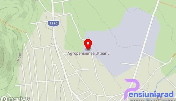 hartă a Agropensiunea Olteanu Apartament în regim hotelier în Niculițel