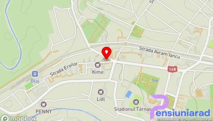 hartă a AR Restaurant Restaurant în Blaj