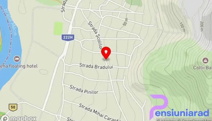 hartă a Atena Cafenea în Turcoaia
