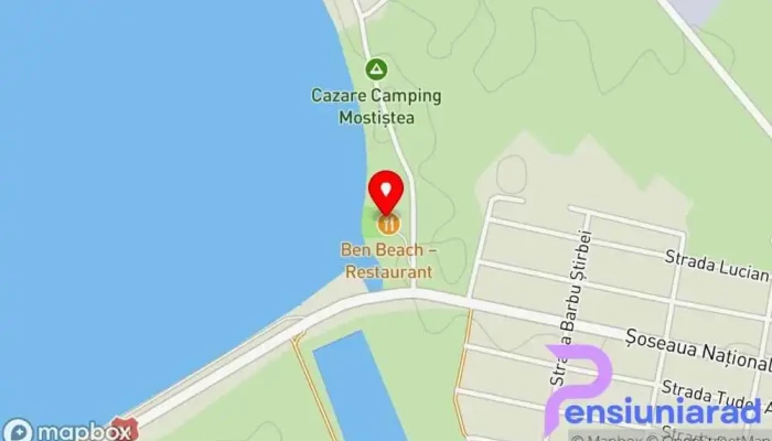 hartă a Ben Beach Dorobanțu Piscină în Dorobanţu