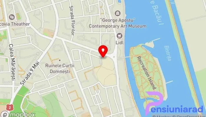 Beraria Cu Noroc Hartă - Bacău
