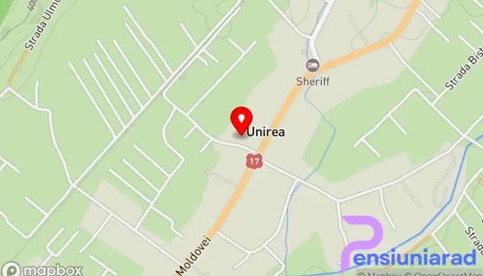 hartă a Biserica Sfinții Arhangheli Biserică ortodoxă în Unirea, Bistrita-Nasaud