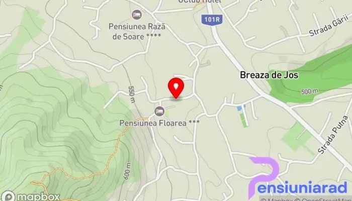 hartă a Blaje Pensiune, Vilă în Breaza de Jos