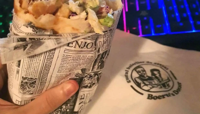 Boerus Doner Parjol Cartofi Prajiti - Pârjol