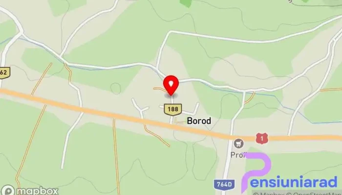 hartă a Borod  în Borod