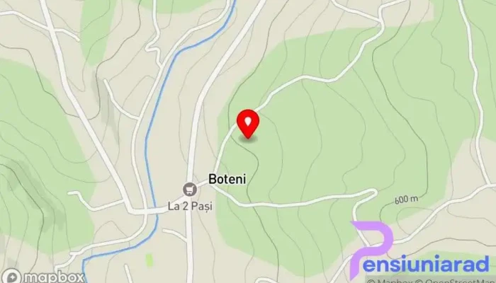 hartă a Boteni  în Boteni