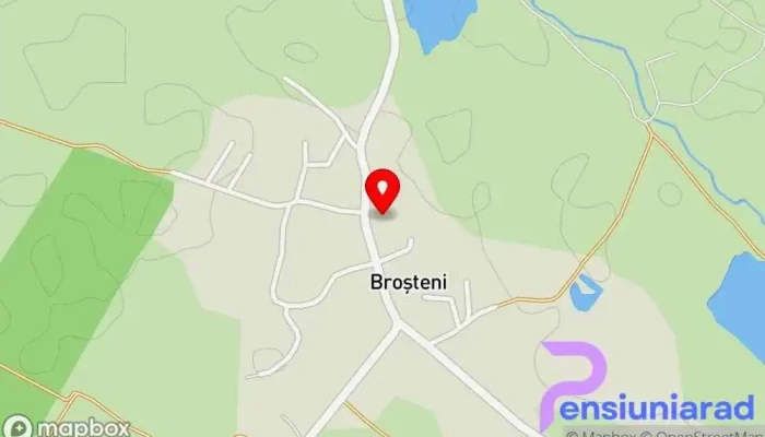 Brosteni Hartă - Broşteni
