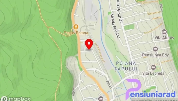 hartă a Buşteni House Pensiune în Bușteni