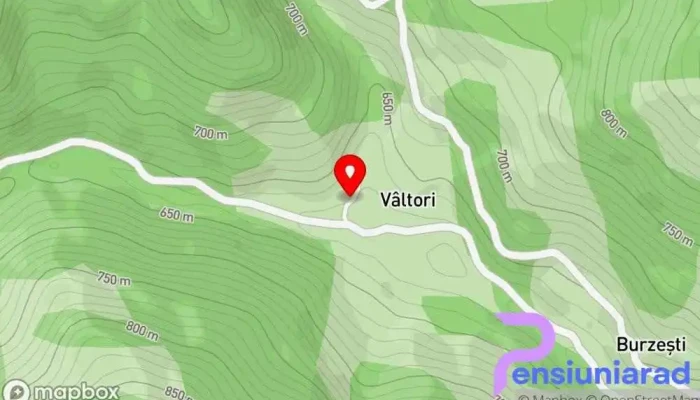 hartă a Cabana Ana Cabană în Vânători