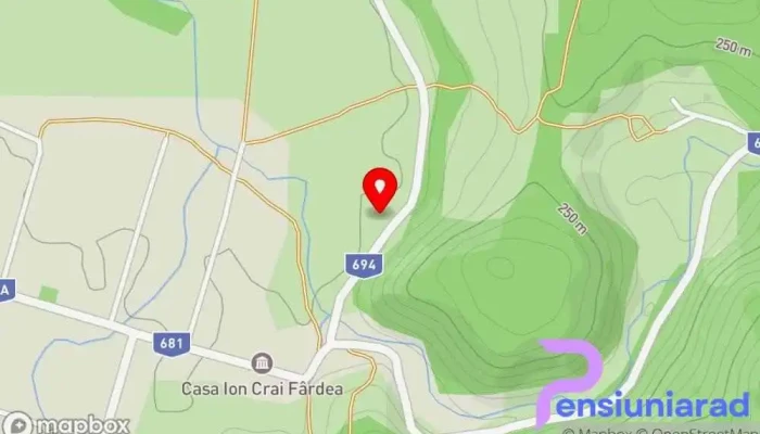 Cabana Fardea -  Hartă - Fârdea