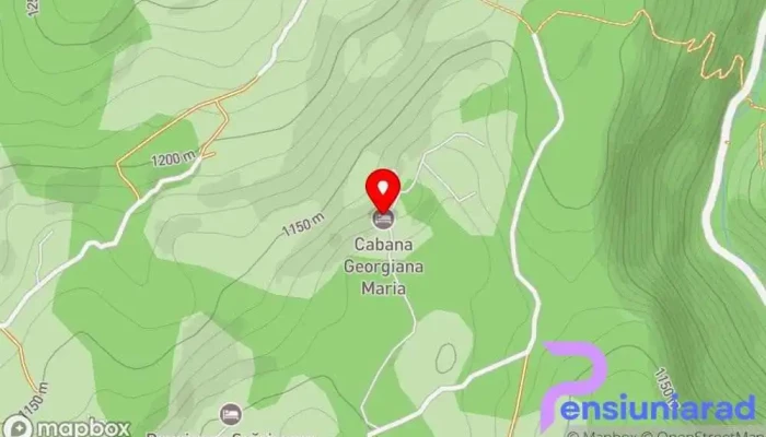 hartă a Cabana Georgiana Maria (Hănășești) Bed & Breakfast în Gârda de Sus