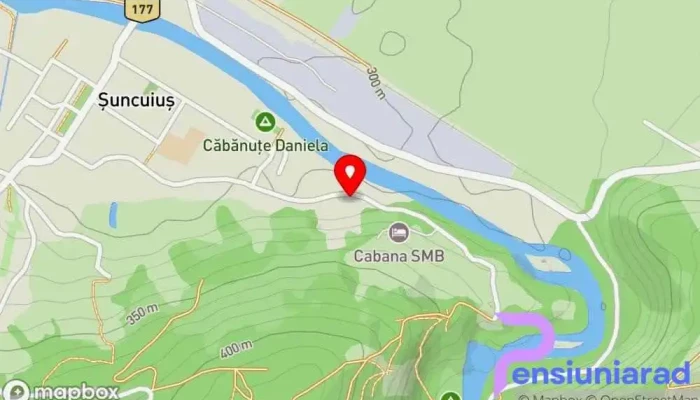 hartă a Cabana Şuncuiuş Casă de vacanță în Șuncuiuș