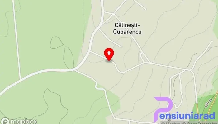 hartă a Călinești  în Călinești
