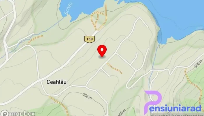 hartă a Camere de închiriat Ceahlău Pensiune, Hotel, Cazare în regim hotelier în Ceahlău