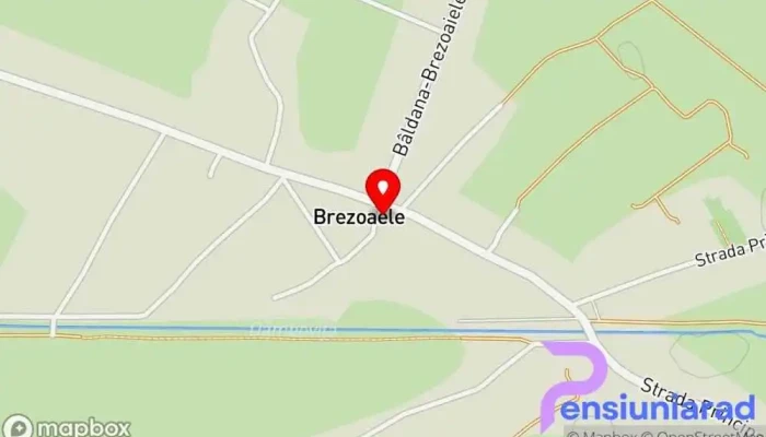 Caminul Cultural Brezoaele Hartă - Brezoaele