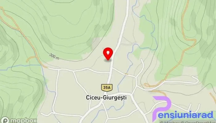 hartă a Căminul Cultural  în Ciceu-Giurgeşti