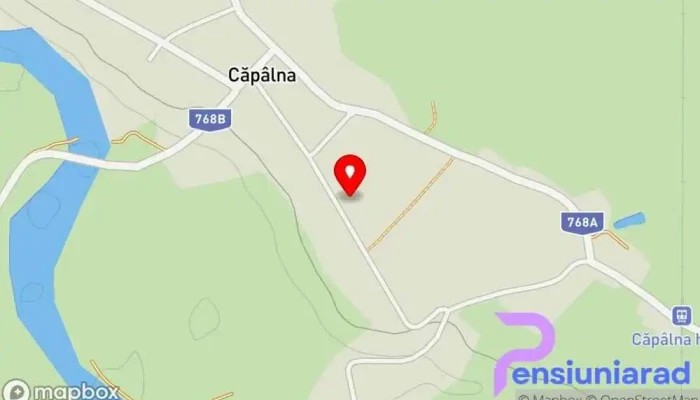 hartă a Căpâlna  în Căpâlna