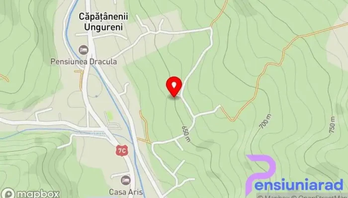 hartă a Căpățânenii Ungureni  în Căpățânenii Ungureni