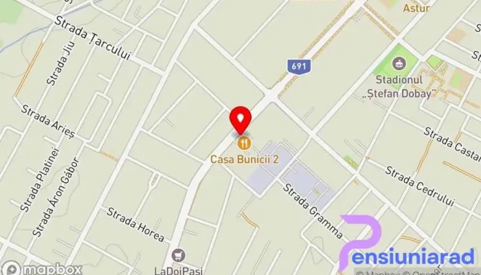 Casa Bunicii -  Hartă - Dumbrăvița