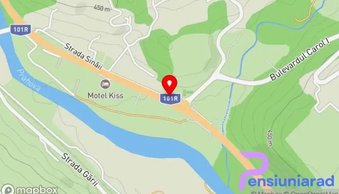 hartă a Casa Cornu Restaurant în Cornu de Jos
