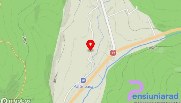 hartă a Casa din Bucovina Pensiune, Cazare în Păltinoasa