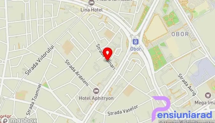hartă a Casa Jienilor Restaurant cu specific românesc în București