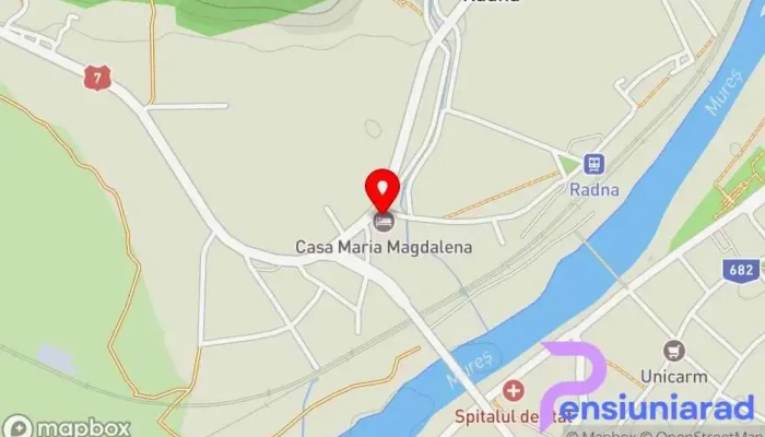 Casa Maria Magdalena -  Hartă - Lipova