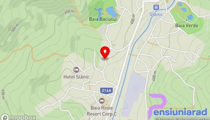 hartă a Casa Marin Pensiune, Hotel, Cazare în regim hotelier în Prahova