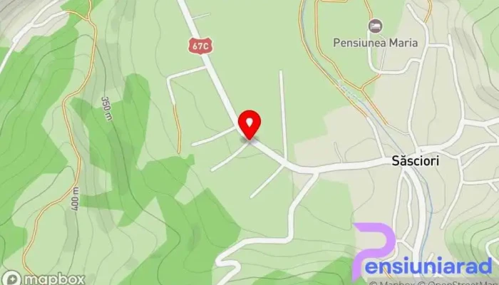 hartă a Casa Maya Vilă în Săsciori