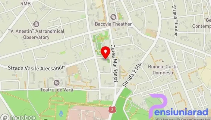 Casa Rebeca -  Hartă - Bacău