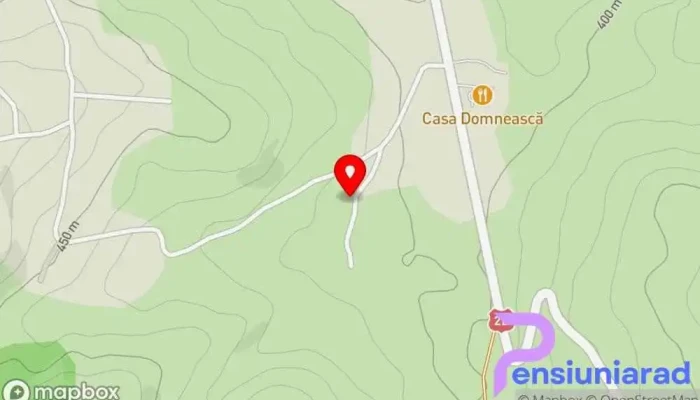 hartă a Casa Rita Pensiune în Cacica