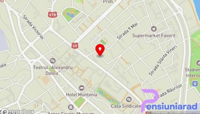 hartă a Casa Sattler Restaurant în Pitești