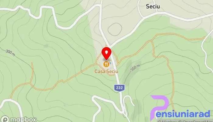 hartă a Casa Seciu Restaurant, Centru de evenimente, Hotel în Boldești-Scăeni