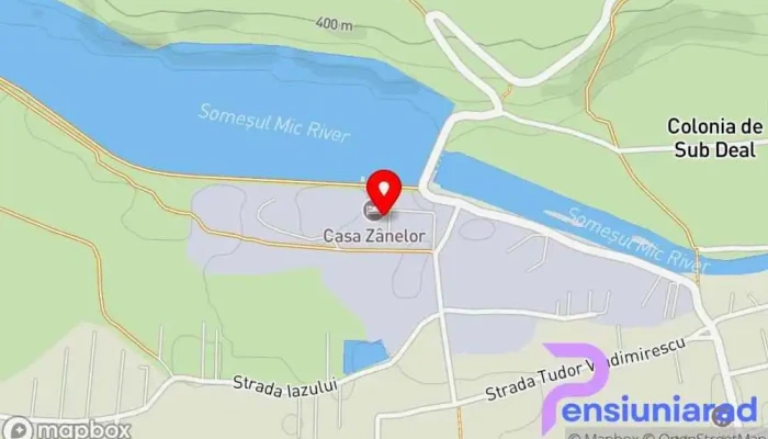 Casa Zanelor Hartă - Florești
