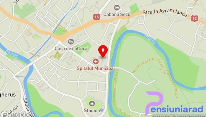 Castelul Urmanczy Hartă - Toplița