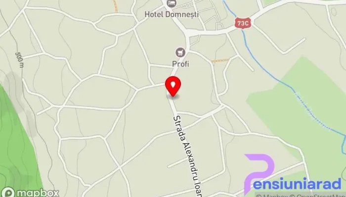 hartă a Căsuța lui Nea Nică Ioanii Unitate de cazare rurală în Domnești