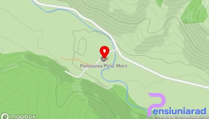 hartă a Cazare Bucovina - Pensiunea Piriu'Morii Pensiune în Mănăstirea Humorului