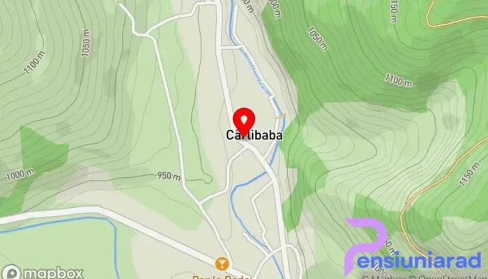 hartă a Cazare Cârlibaba Cazare, Agenție de voiaj în Cârlibaba
