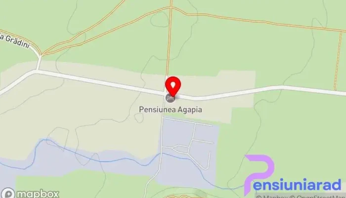 hartă a Cazare Pensiune - Agapia Bed & Breakfast în Agapia