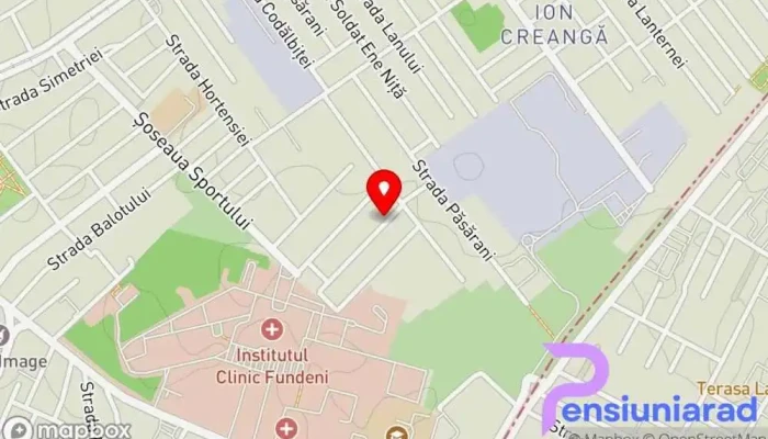 hartă a Cazare spital fundeni Bed & Breakfast în București