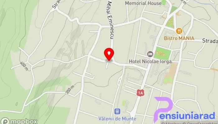 hartă a Cazare Valenii de Munte - Vera și Livia Pensiune în Vălenii de Munte