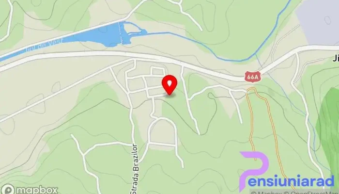 hartă a Cazare Vulcan Hunedoara Cazare în regim hotelier în Hunedoara