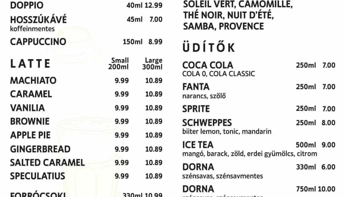 Central Bistro -  Meniu - Cristuru Secuiesc