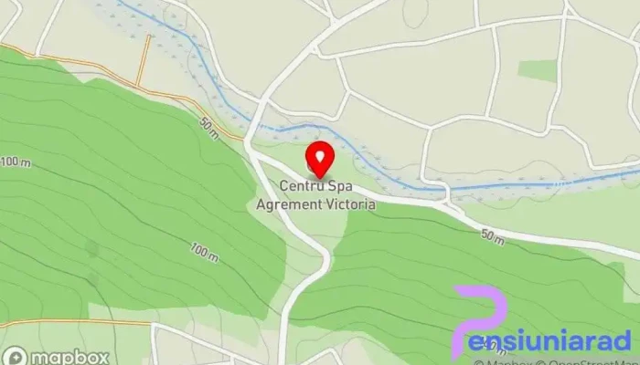 Centru Spa Agrement Victoria -  Hartă - Sculeni