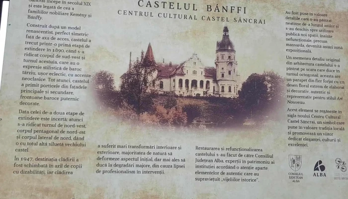 Centrul Cultural Castel Sancrai Locație - Sâncrai