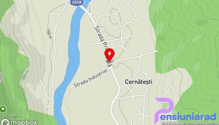 Cernica Cernatesti Hartă - Cernătești