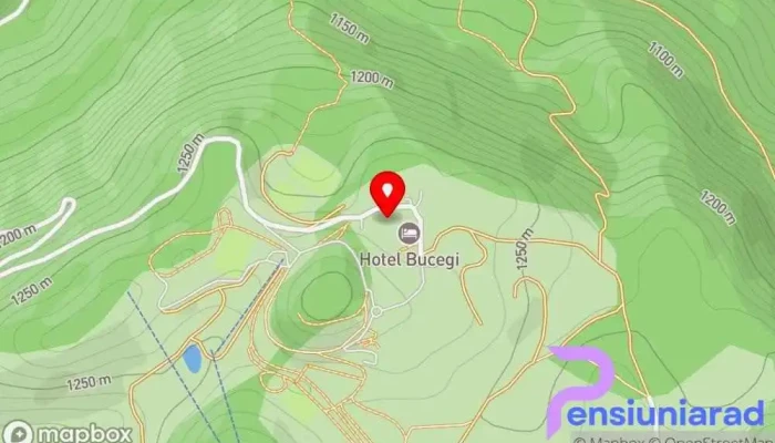 hartă a Cheile Gradistei Resort Fundata Hotel în Fundata