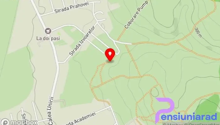 hartă a COLINA-FARM Cabană de camping în Găgeni